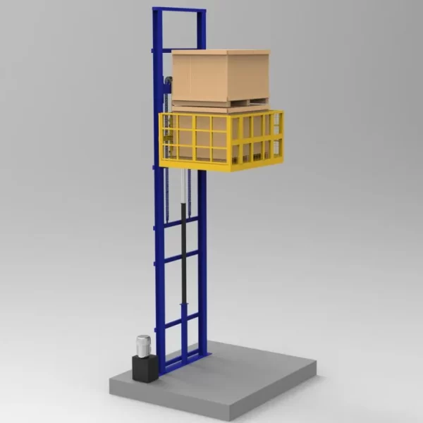 Hydraulic goods lift