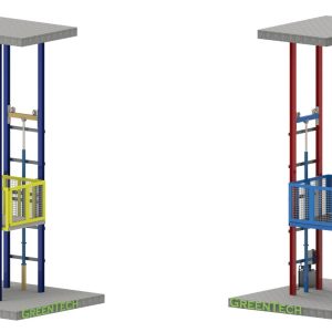 hydraulic cargo lift