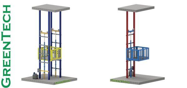 hydraulic cargo lift