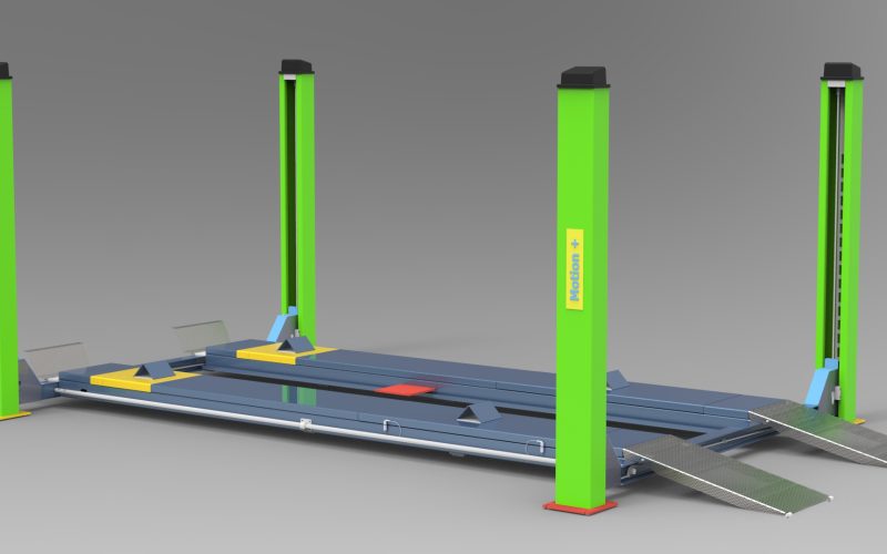 4 post car lifter