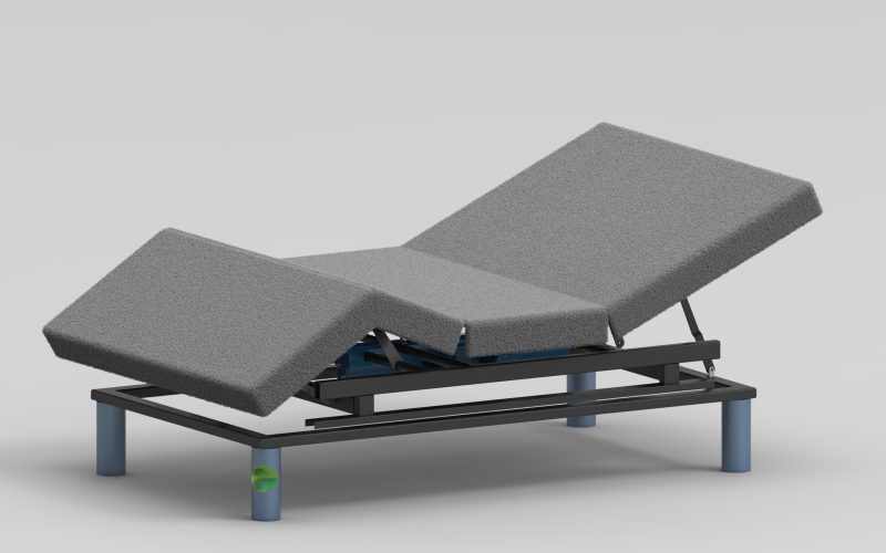 Fold able bed